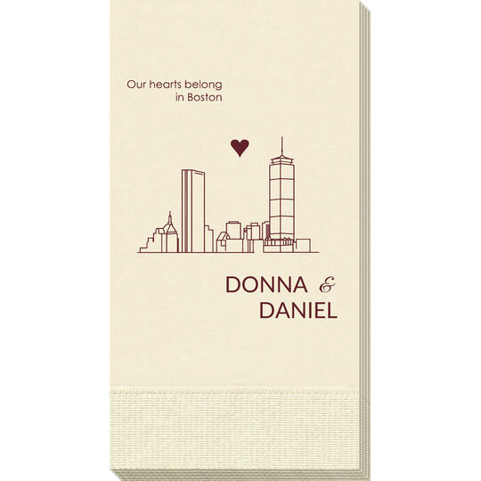 We Love Boston Guest Towels